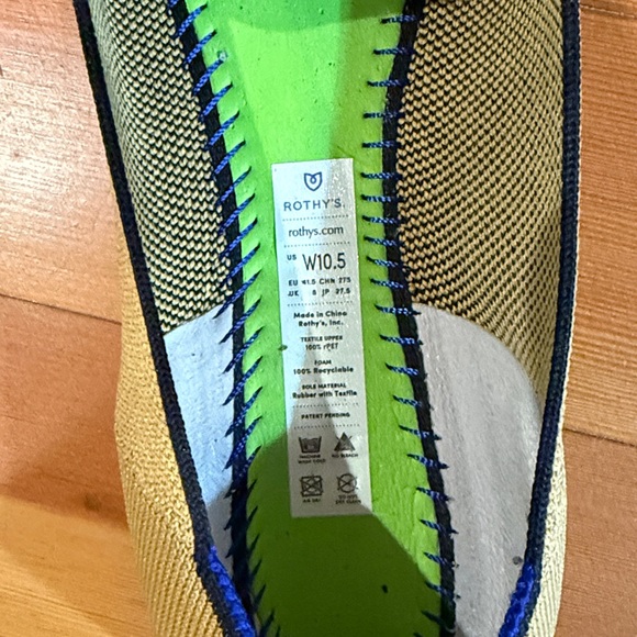 Rothy’s square toe flat - Picture 3 of 5